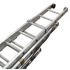 Click Here To Enlarge This Photo Of Triple Ladder 4.5m ext 11.6m Roped